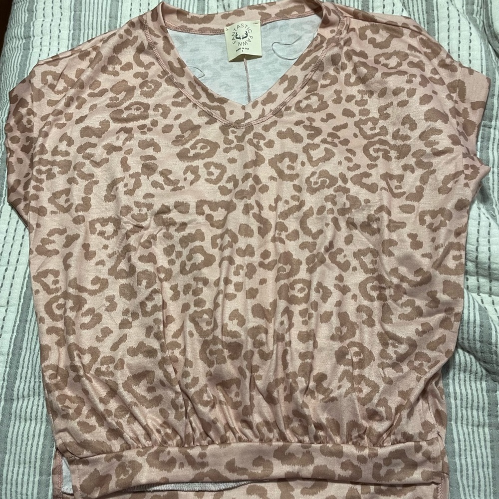 Blush pink top